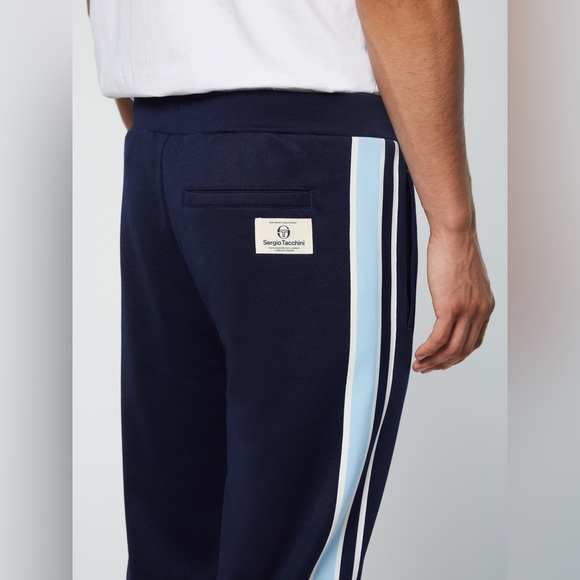 Sergio Tacchini MONTE TRACK JACKET ARCHIVIO- MARITIME BLUE & PANTS SET - Picture 10 of 14